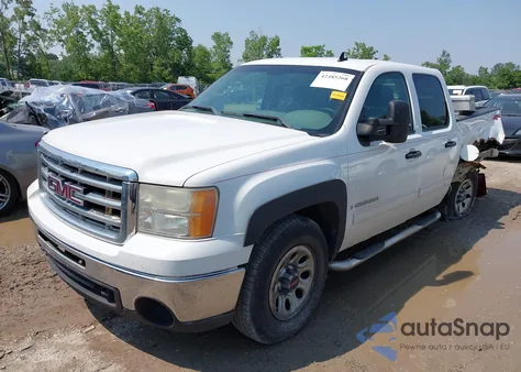2009 GMC Sierra Sl из США, поврежденный, VIN 3GTEK13CX9G210769